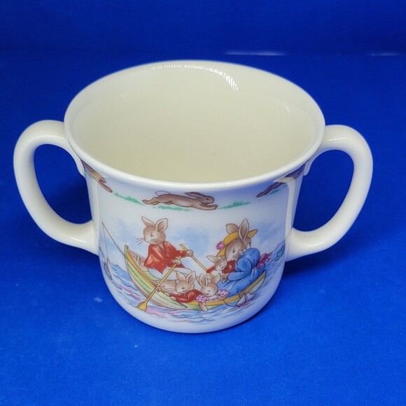 Royal Doulton Bunnykins Rowboat Hug a Mug Albion Shape - Picture 2 of 12